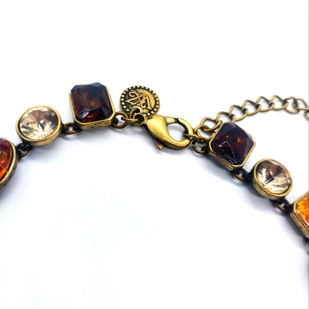 Rare Kathy Van Zeeland Collar Choker Necklace Made with Swarovski Crystal NWOT - Picture 2 of 4